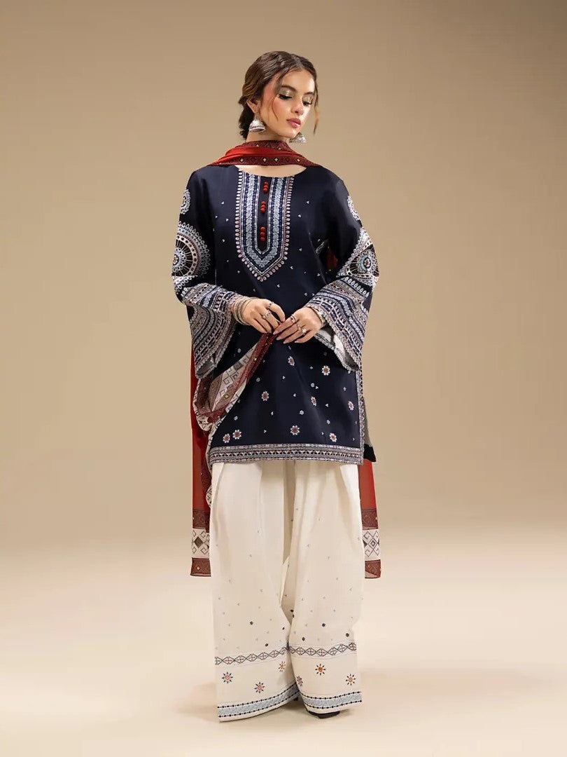 Rangrez – Heavy Embroidered 3-Piece Suit (Stitched)