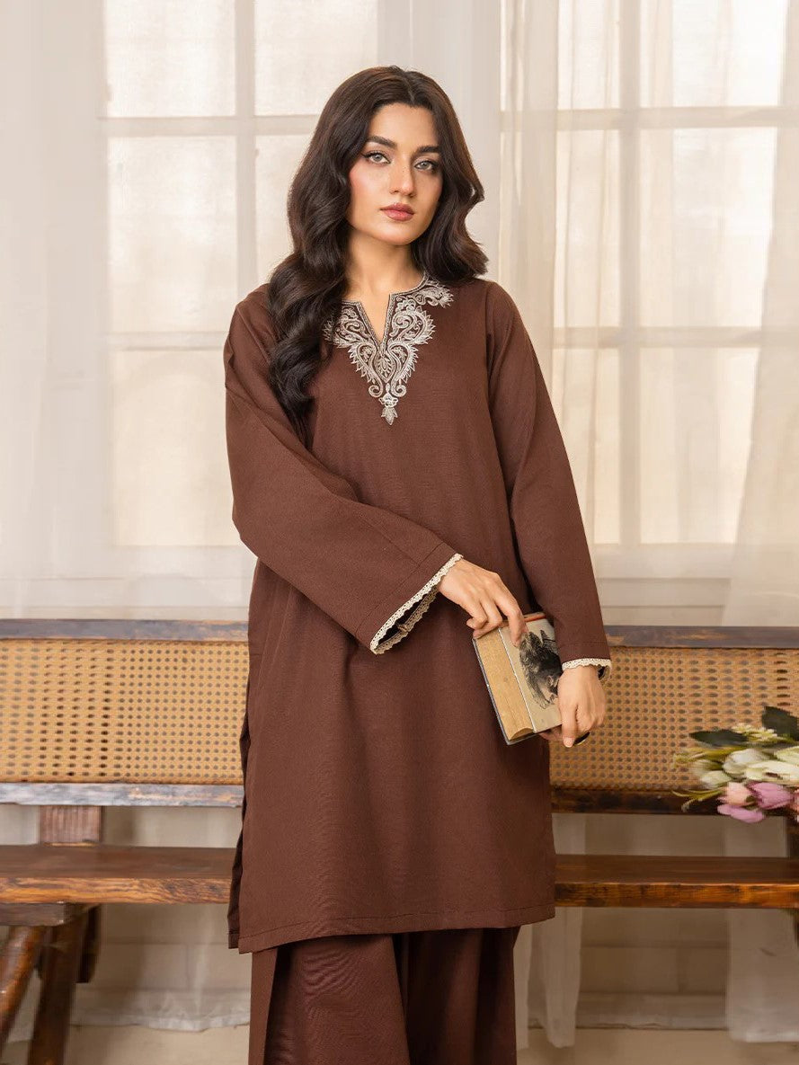 Erina – Luxury Embroidered 3-Piece Suit with Farshi Shalwar (Stitched)