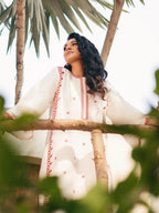 Alyana – Embroidered 2-Piece Arabic Lawn Set (Shirt & Plazo)