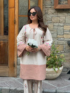 Vaari – Embroidered 2-Piece Lawn Set with Farshi Shalwar