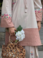 Vaari – Embroidered 2-Piece Lawn Set with Farshi Shalwar