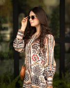 MINAAL – Digital Printed Plazo Set (2-Piece Stitched)