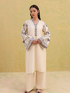 Bluepret – Embroidered 2-Piece Arabic Lawn Set