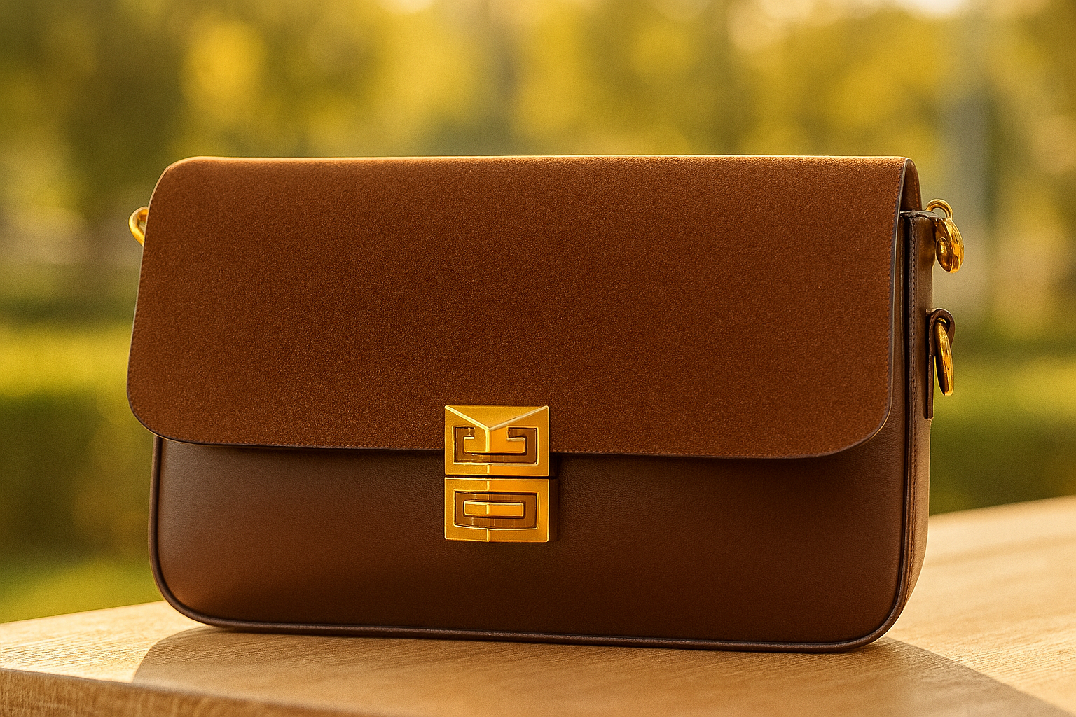 Structured Crossbody Handbag