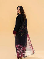 Zaroon – Luxury Embroidered 3-Piece Lawn Set with Farshi Shalwar