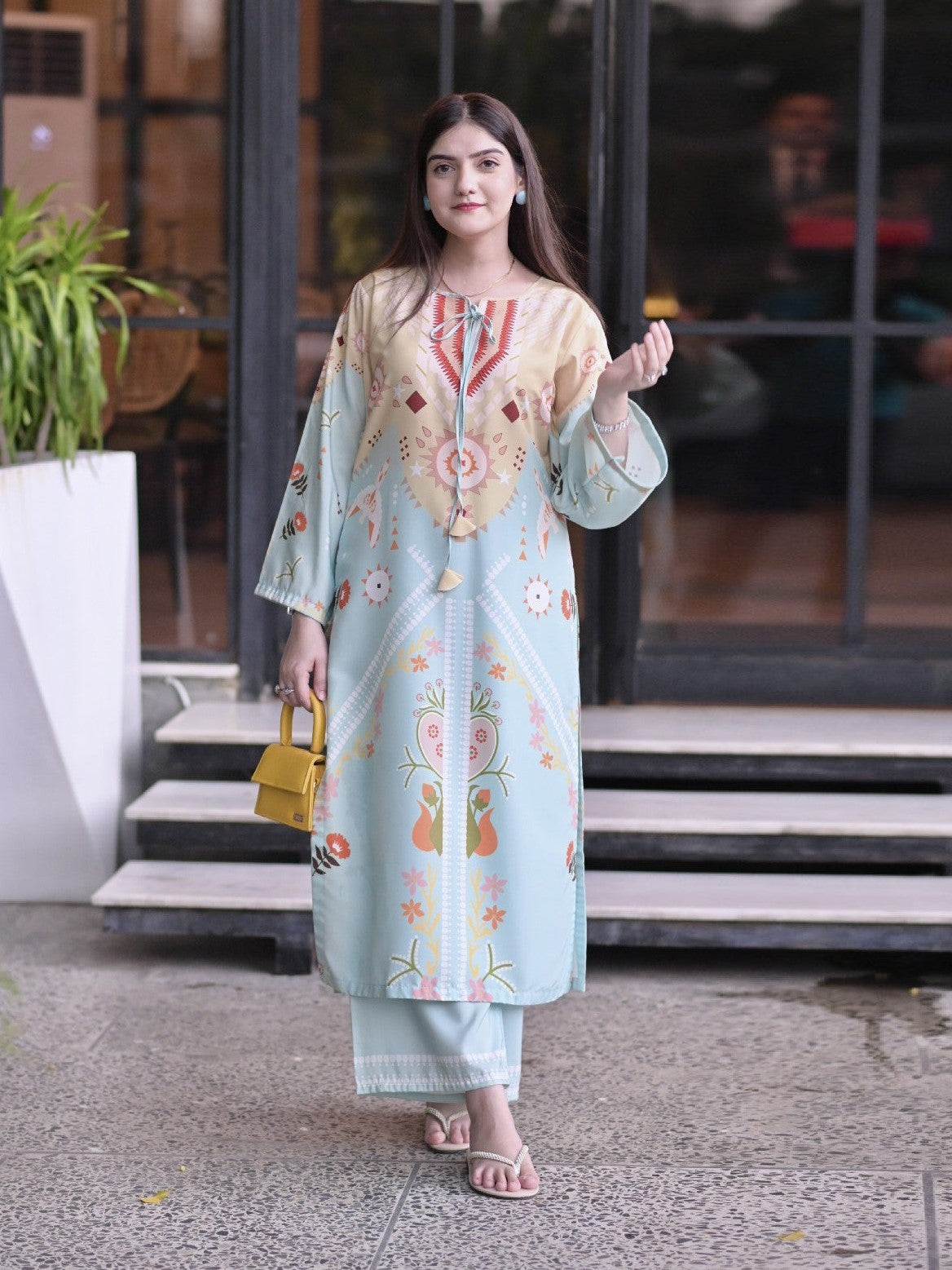 Dilnashin – Sublimation Printed 2-Piece Stitched Set