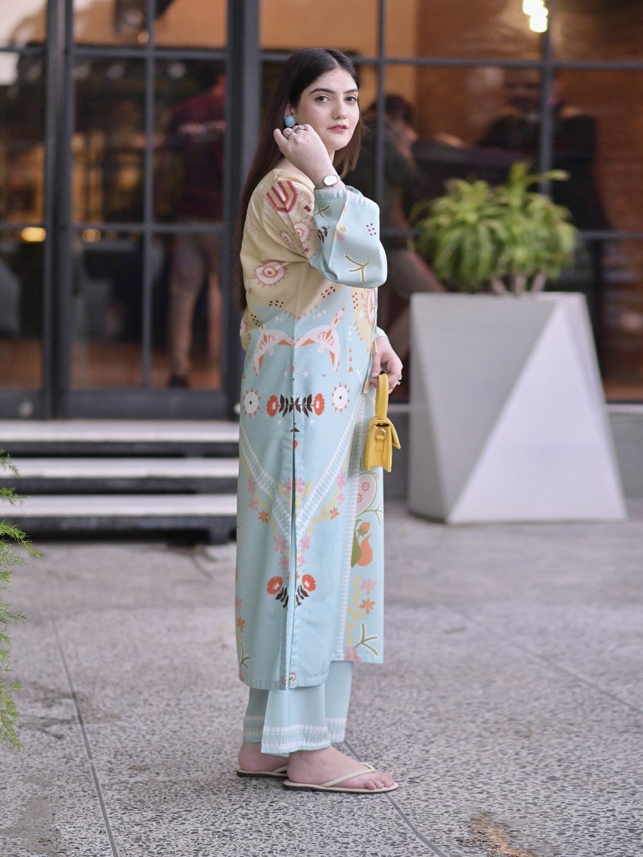 Dilnashin – Sublimation Printed 2-Piece Stitched Set