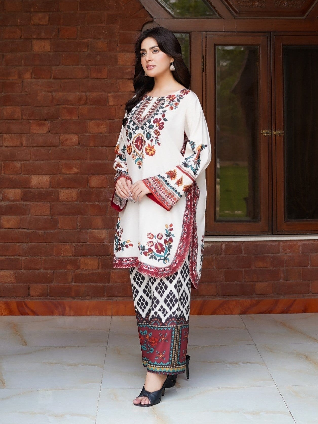 MEERUB – Digital Printed Co-Ord Set (2-Piece Stitched)