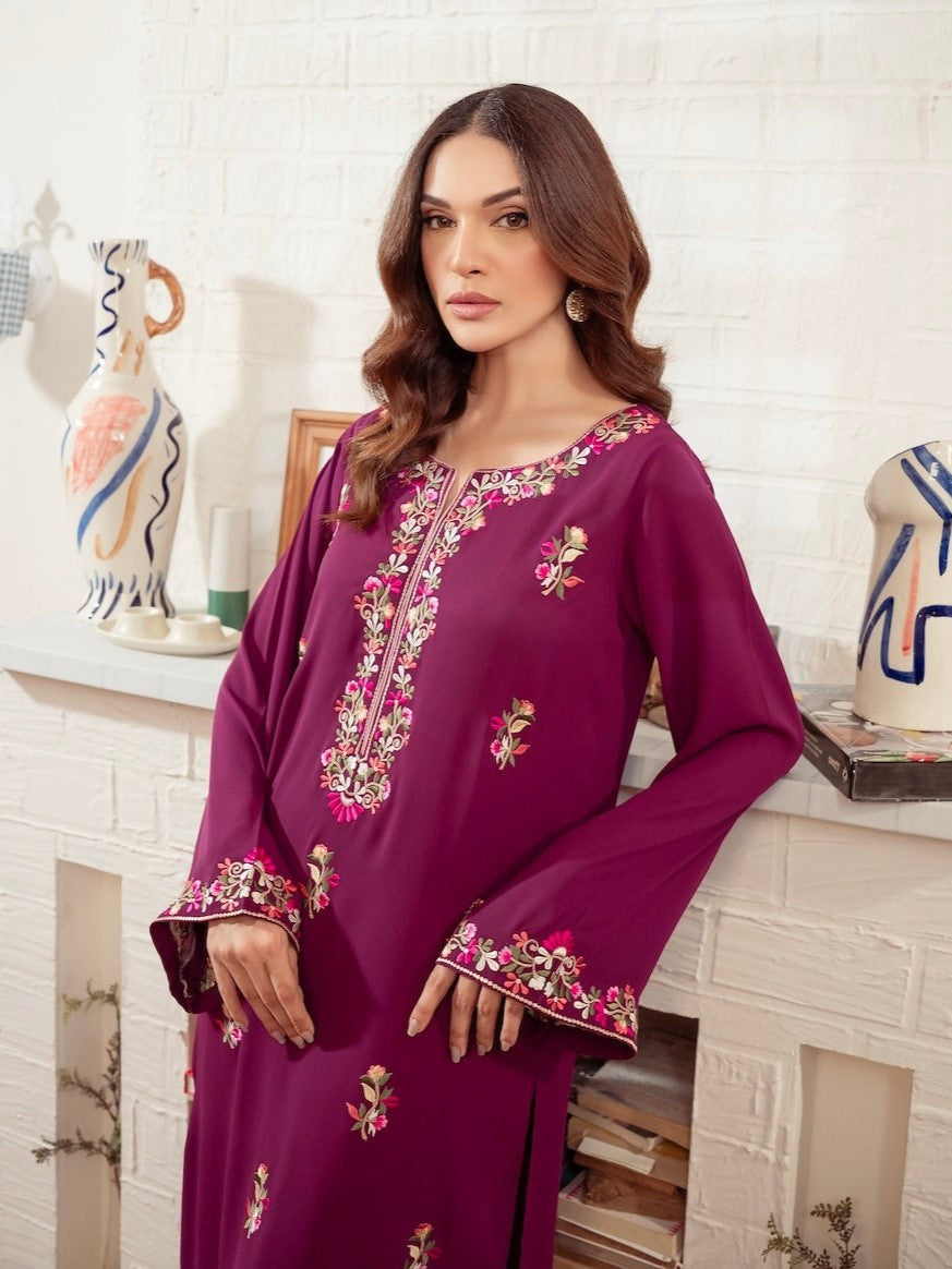 AANGAN EMB Long Length 2-Piece Set