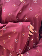 Laal Pari – Digital Printed Co-Ord Set with Farshi Shalwar (2-Piece)