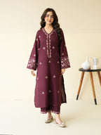 MULBERRY – Luxury Embroidered 2-Piece Set (Stitched)