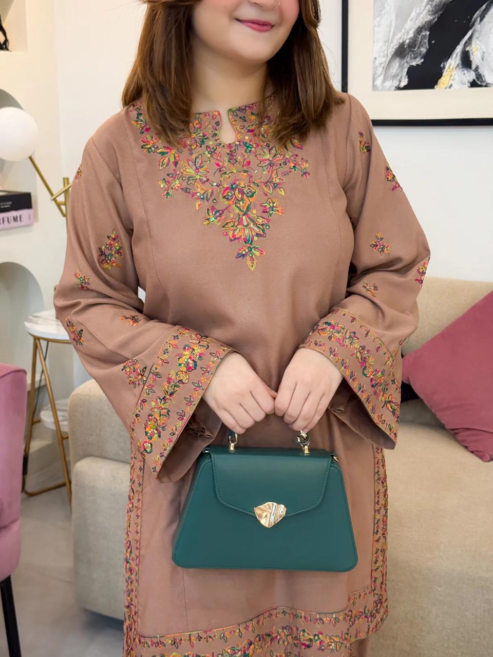 FEFA – Luxury Multi Embroidered 2-Piece Set (Stitched)