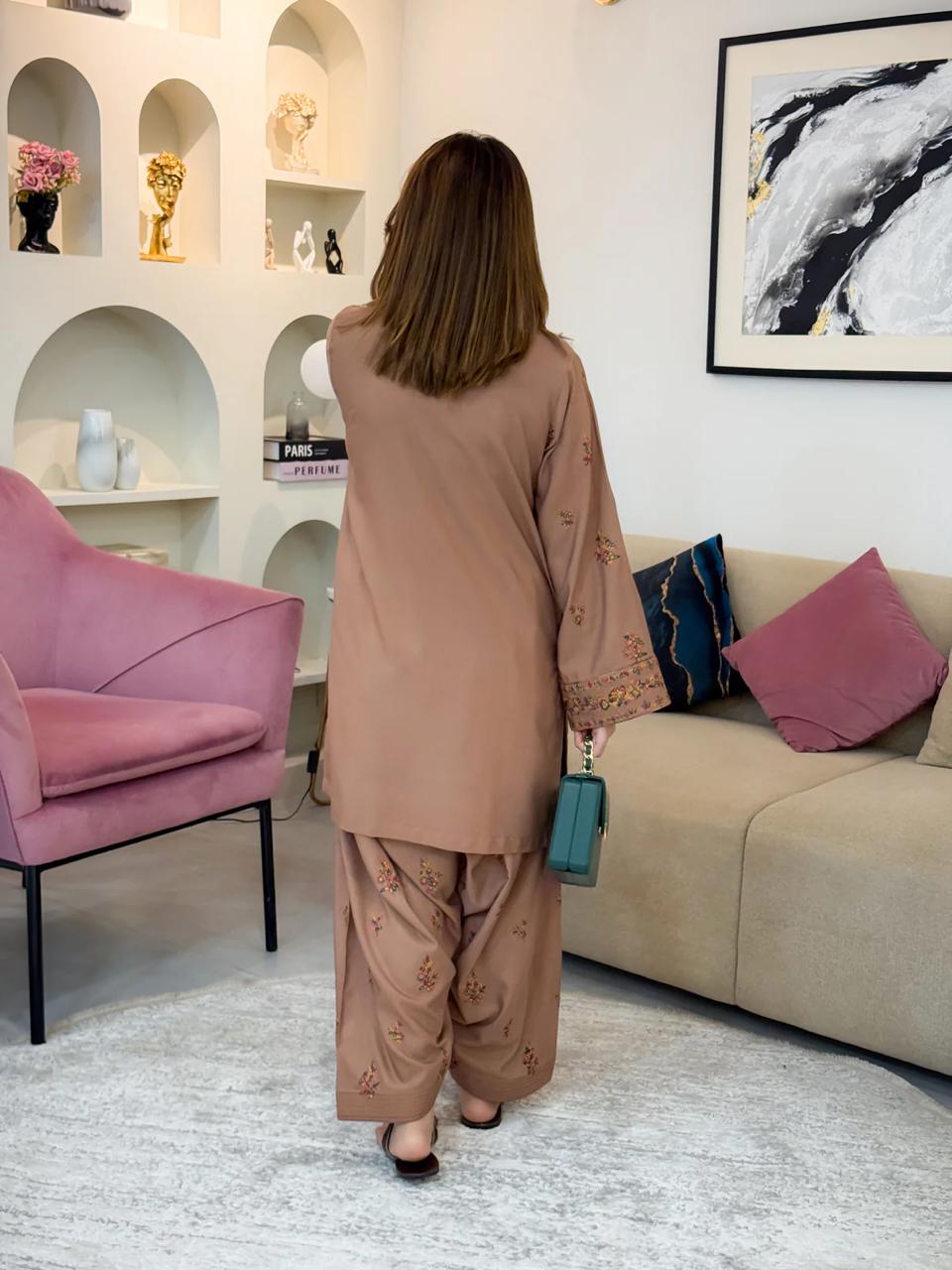 FEFA – Luxury Multi Embroidered 2-Piece Set (Stitched)