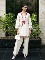 Zola – Luxury Embroidered 3-Piece Suit (Stitched)