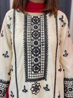 Taaj – Heavy Embroidered 3-Piece Suit (Stitched)