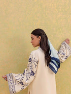 Bluepret – Embroidered 2-Piece Arabic Lawn Set