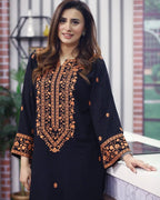 Sofia Brand Embroidered Stitched 2-Piece Suit