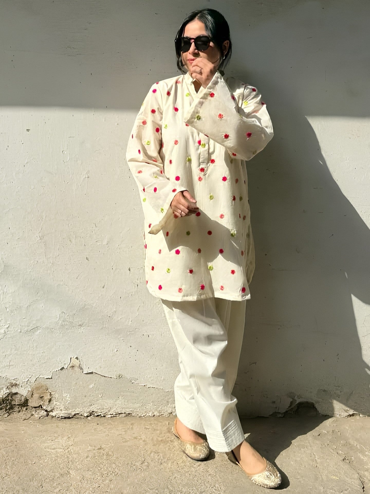 Heer – Luxury Embroidered Co-Ord Set (2-Piece)