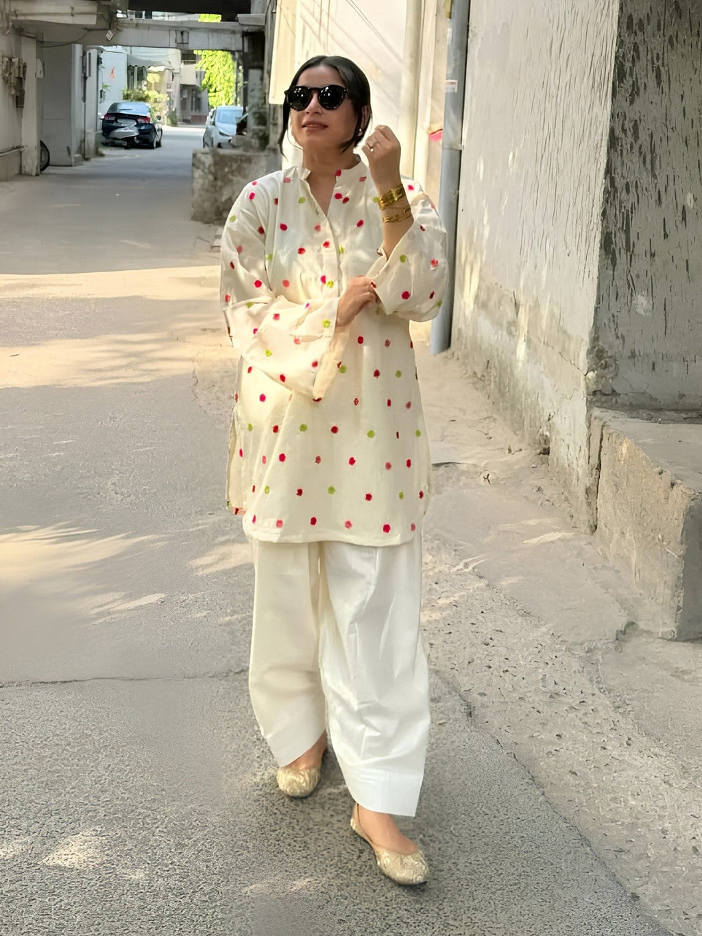 Heer – Luxury Embroidered Co-Ord Set (2-Piece)