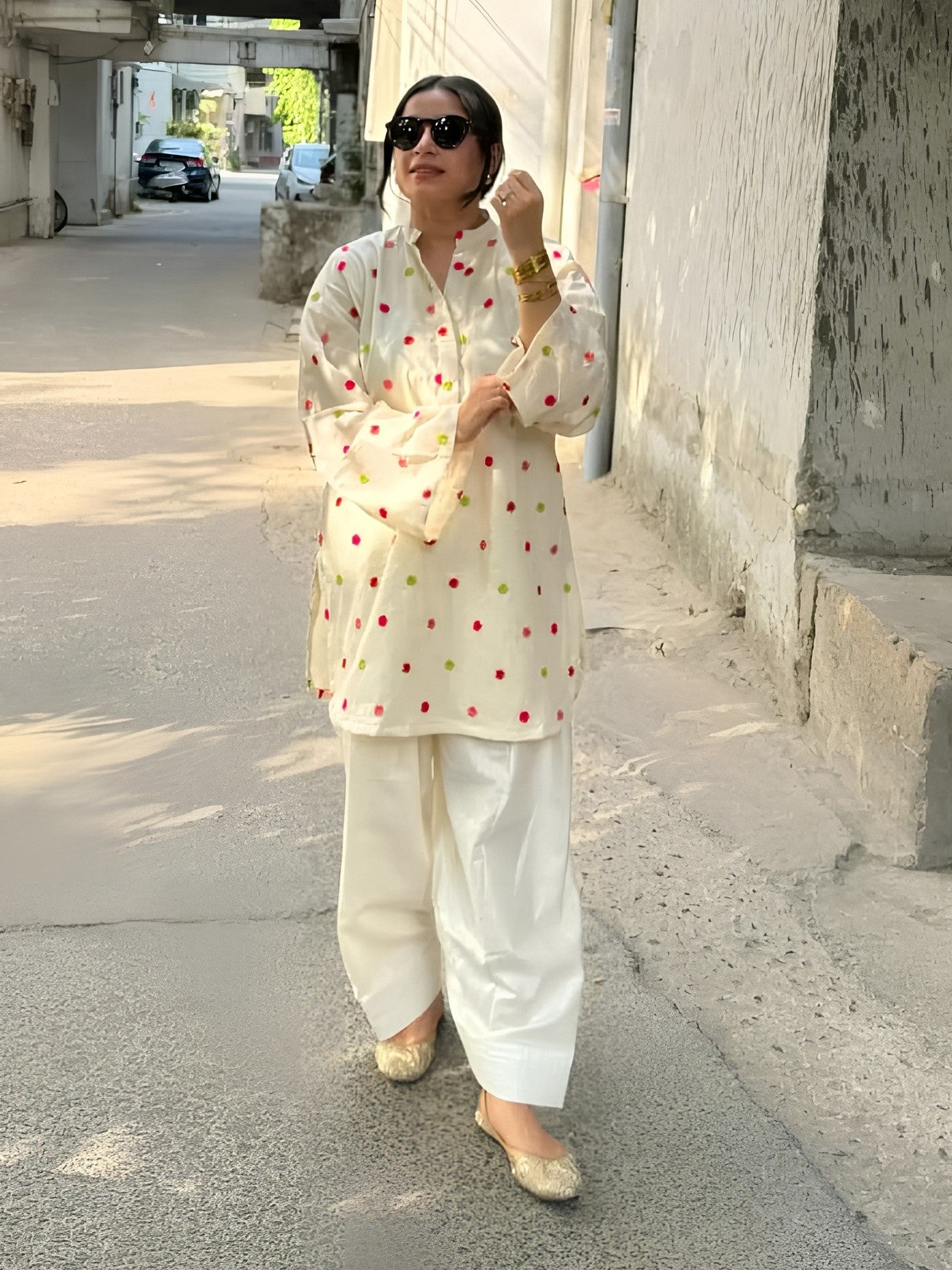 Heer – Luxury Embroidered Co-Ord Set (2-Piece)