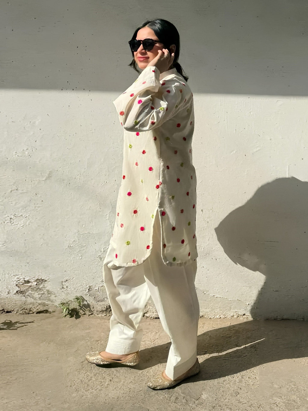 Heer – Luxury Embroidered Co-Ord Set (2-Piece)