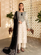 Zarish – Embroidered Lawn 3-Piece Set (Stitched)